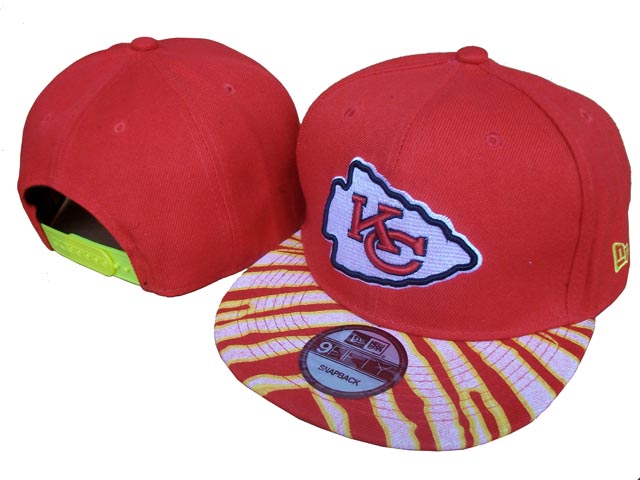 NFL Kansas City Chiefs Snapback Hat NU01
